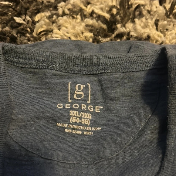 Blue George Pocket Tee - Picture 2 of 4